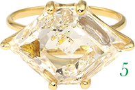 オイル・イン・クォーツリング 9.84カラット